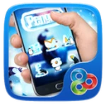 Logo of Penguins Go Launcher android Application 